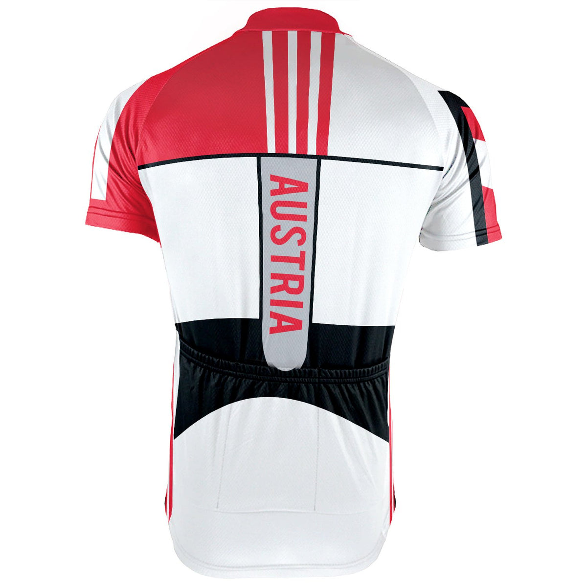 Customized Austria Short Sleeve Cycling Jersey for Men D01280520_15 / XL