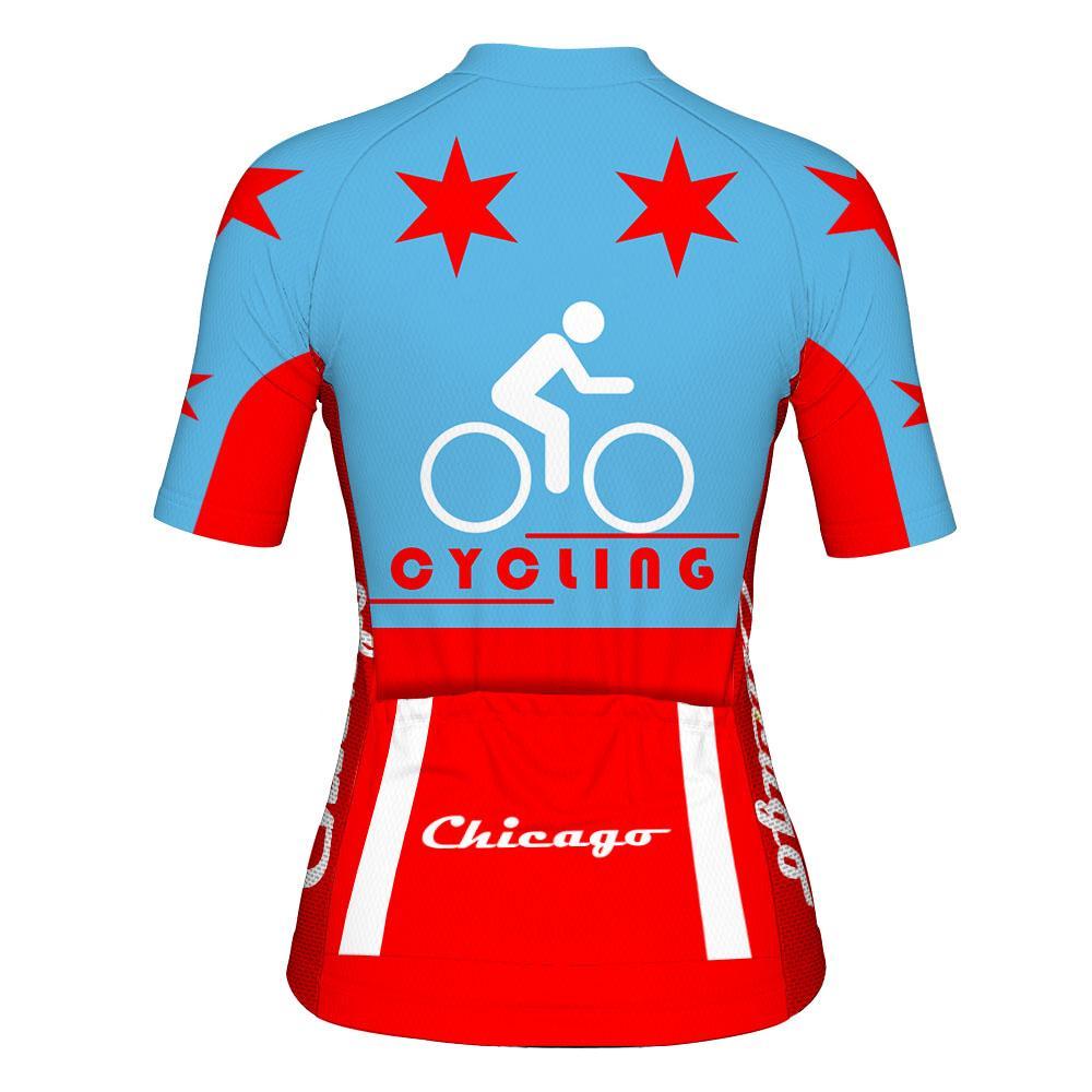 Chicago Short Sleeve Cycling Jersey for Women – OS Cycling Store