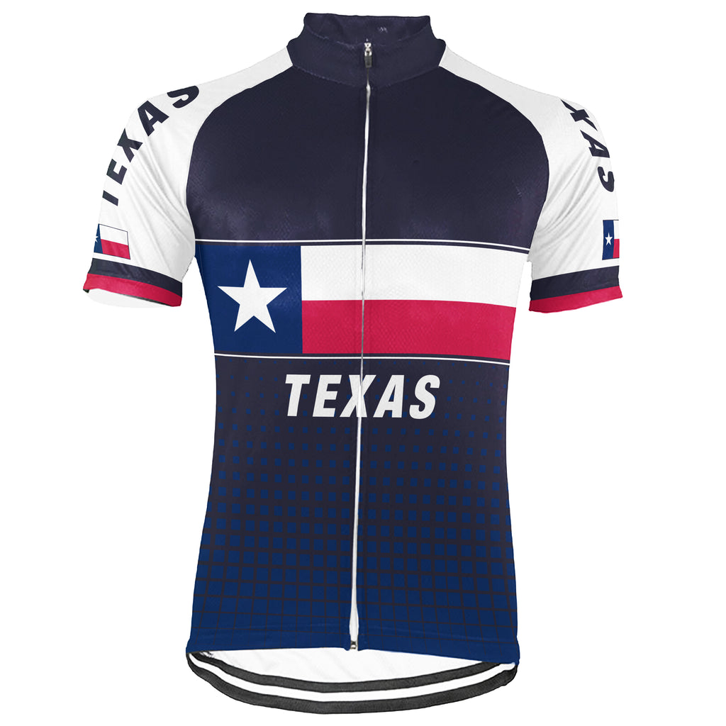 Customized Texas Short Sleeve Cycling Jersey for Men