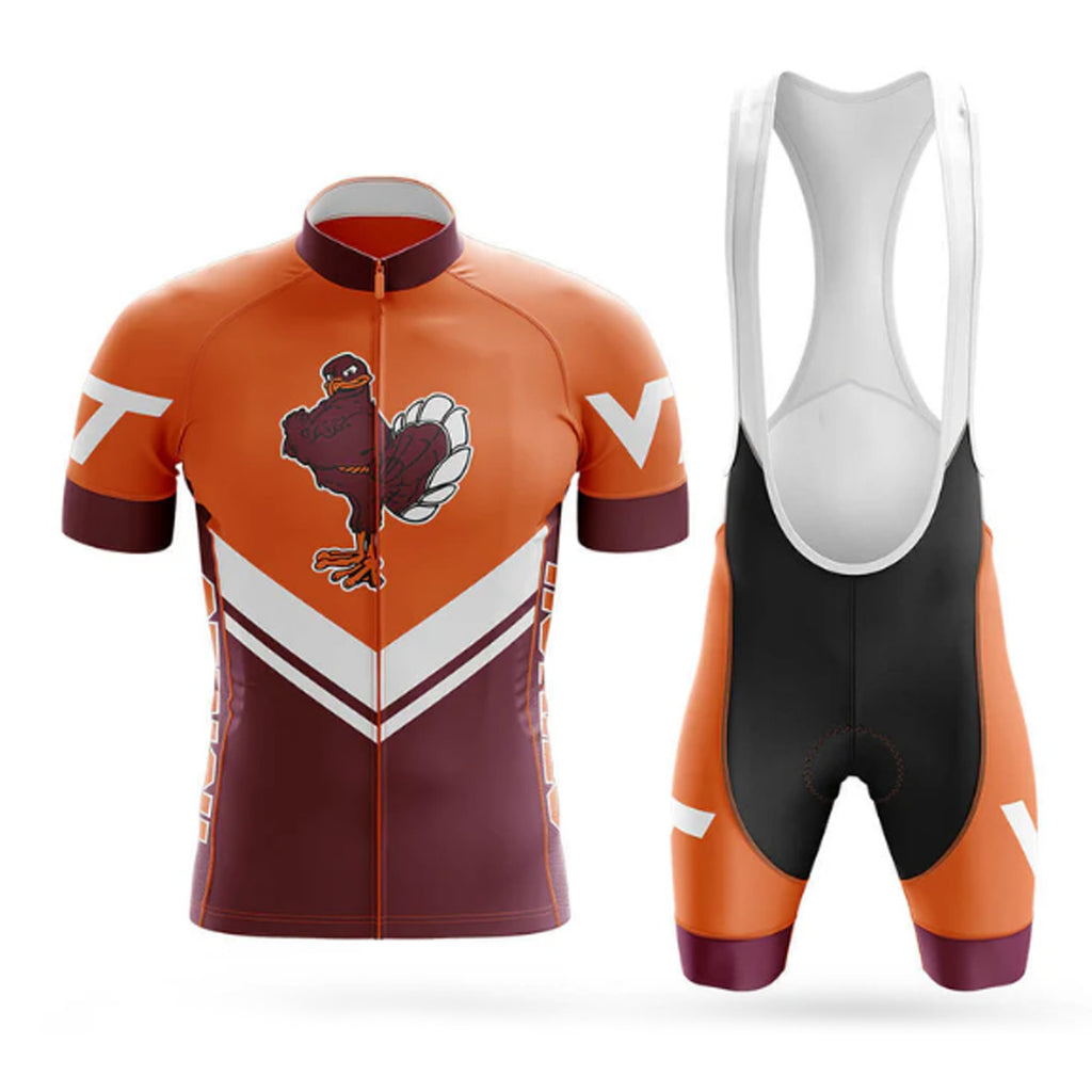 Customized Virginia Tech Cycling Kit V1 Cycling Jersey For Men OS Cycling Store