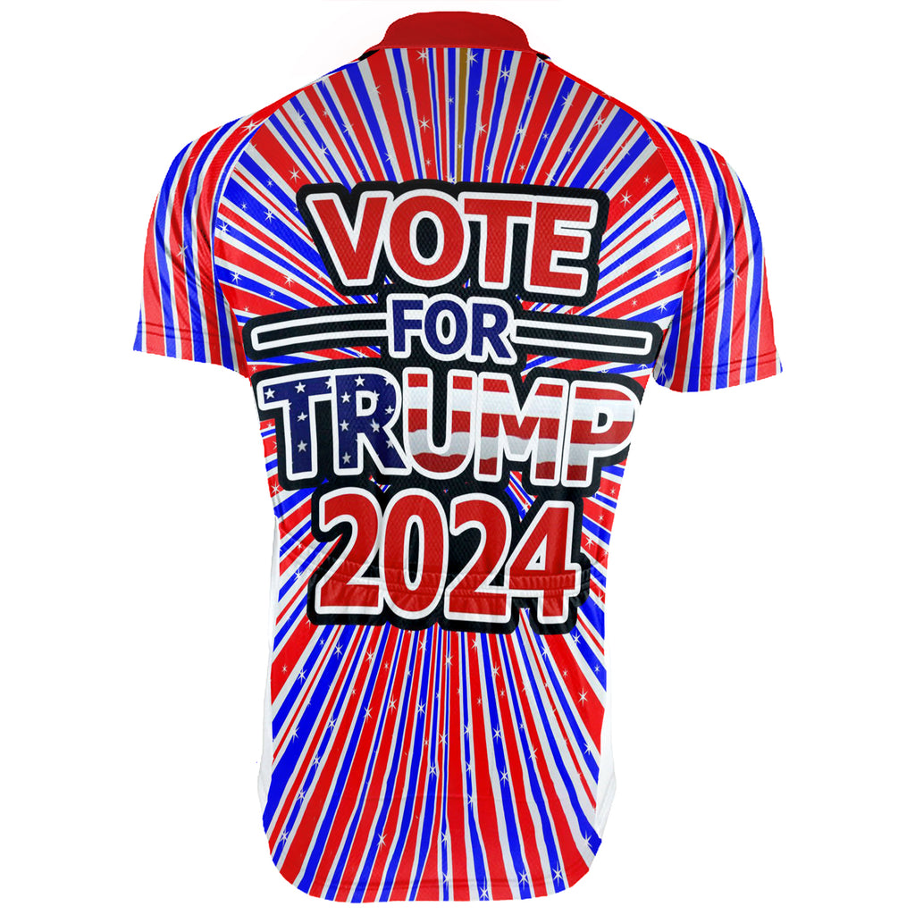 Customized Trump 2024 Short Sleeve Cycling Jersey For Men – OS Cycling ...