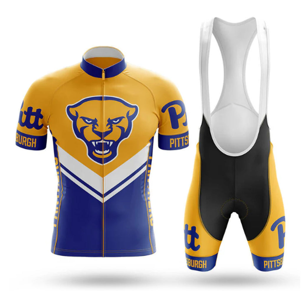 Customized University of Pittsburgh Cycling Kit Cycling Jersey For Men