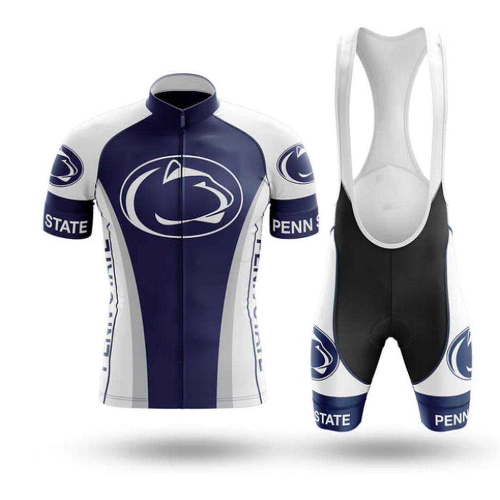 Customized Name Pennsylvania State University Cycling Kit For Men