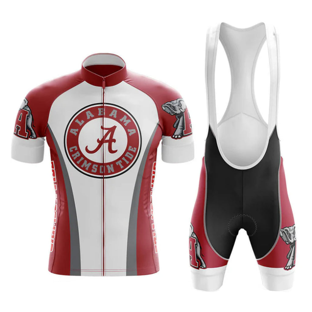 Customized University of Alabama Cycling Kit For Men