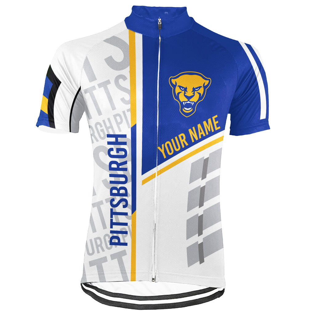 Customized University of Pittsburgh Cycling Kit Cycling Jersey For Men