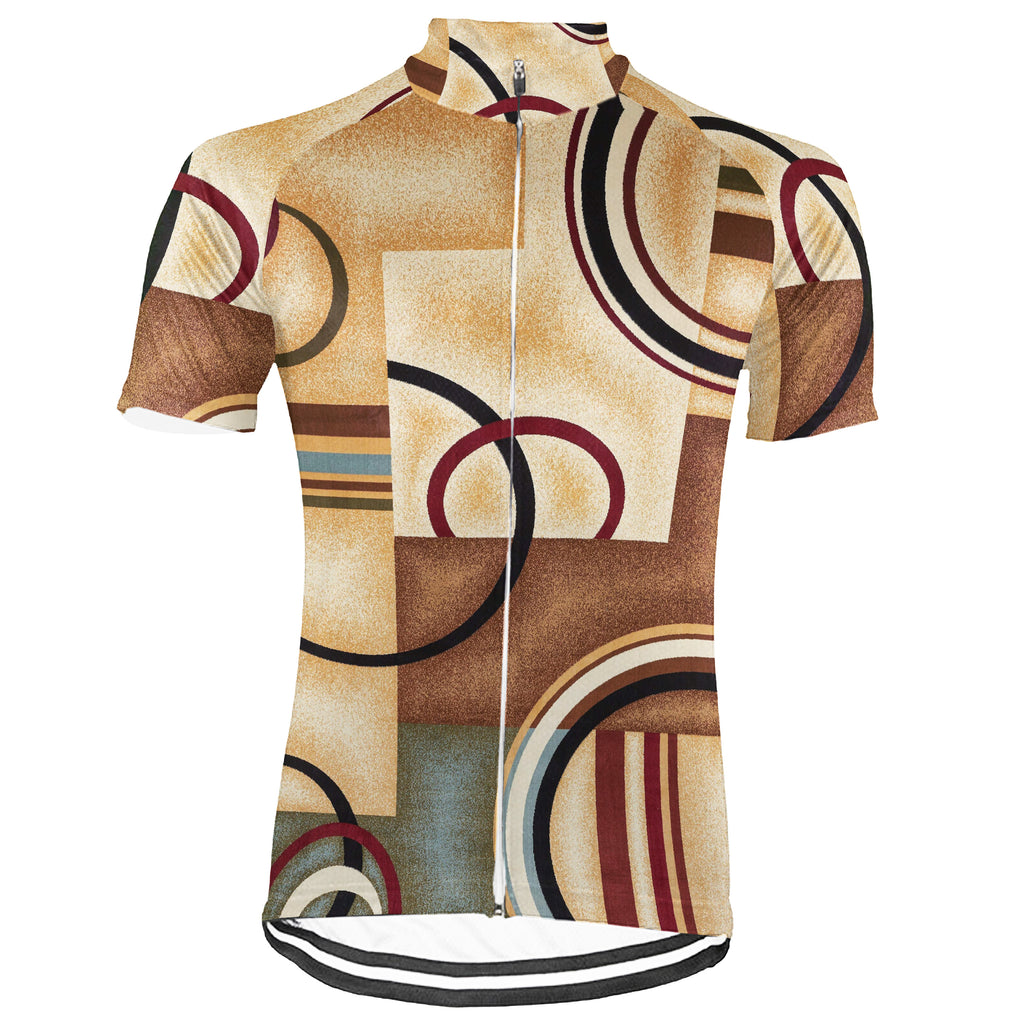 Personalized Vintage Cycling Jersey 3D Printed Shirts Short Sleeve For Men