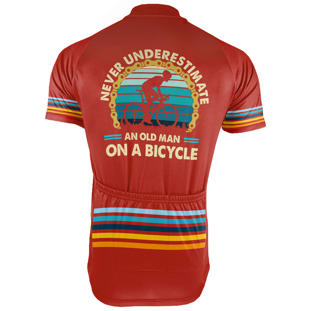 Customized Austria Short Sleeve Cycling Jersey for Men D01280520_15 / XL