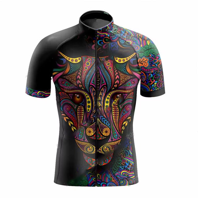 Customized Mexico Aztec Cycling Short Sleeve For Men