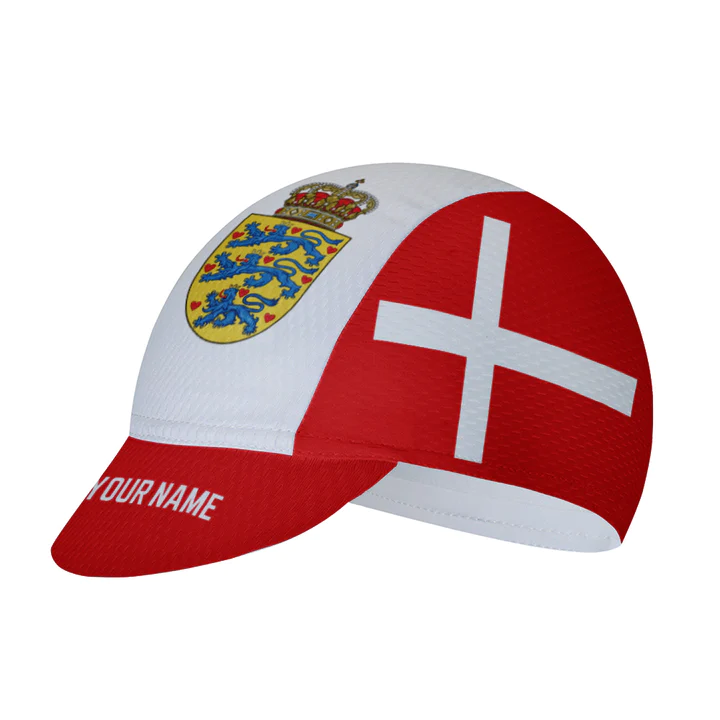 Customized Denmark Cycling Cap Sports Hats