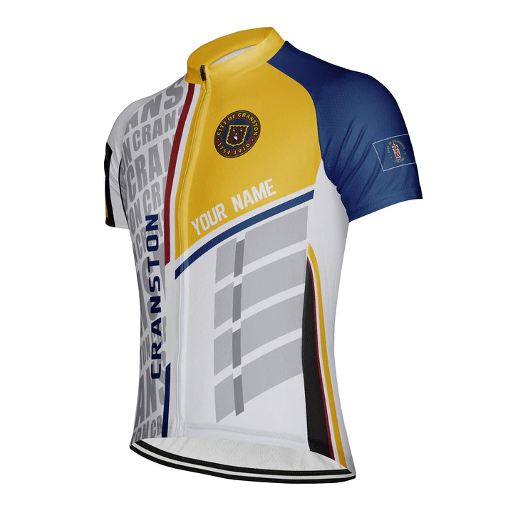 Customized Cranston Short Sleeve Cycling Jersey for Men – OS Cycling Store