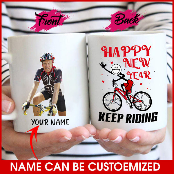 Customized Image Mug - KEEP RIDING