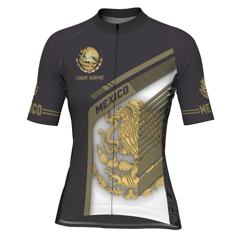 Customized Mexican American Cycling Jersey For Women