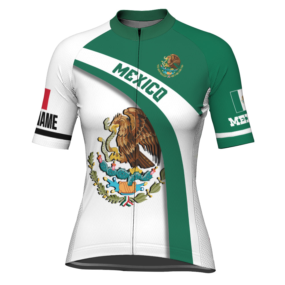 Customized Mexican American Cycling Jersey For Women