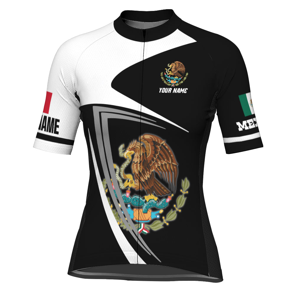 Customized Mexican American Cycling Jersey For Women