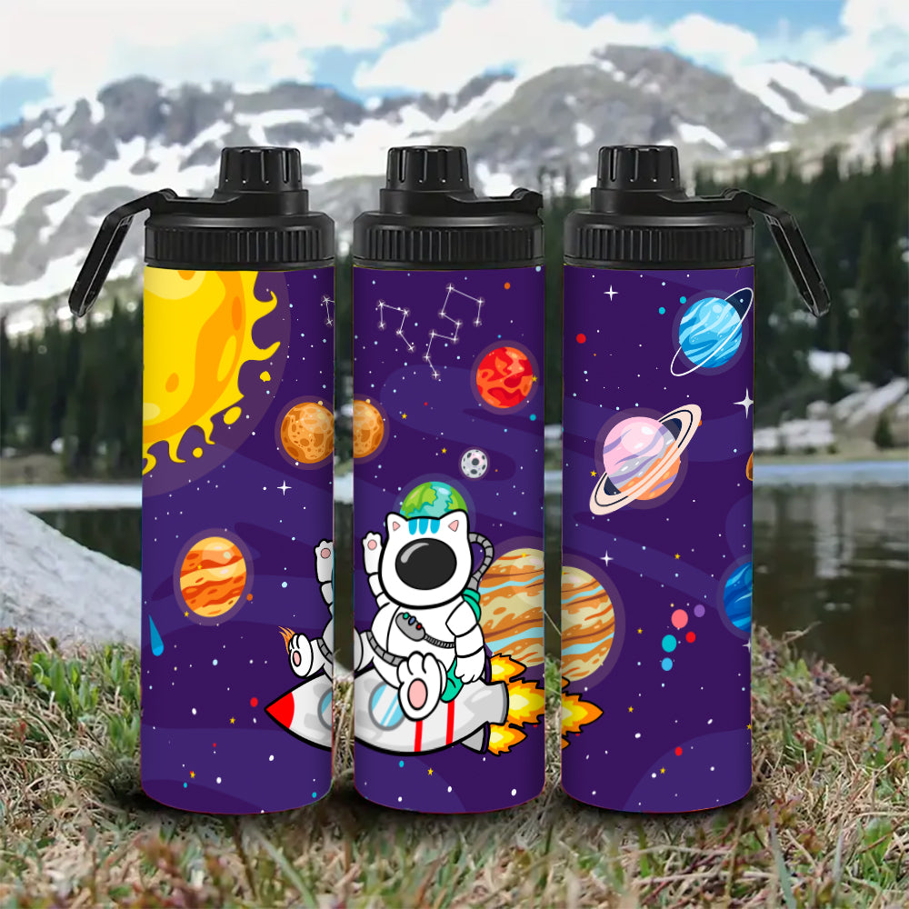 Cute Cartoon Water Bottle - Perfect for Cycling, Hiking, Fitness & Outdoor Adventures