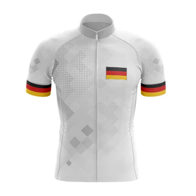 Customized Germany 2024 Summer New Cycling Jersey Set Men's Racing Bicycle