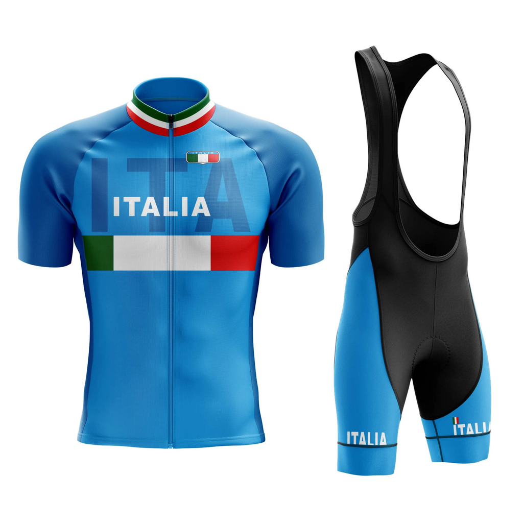 Personalized ITALY Cycling Jersey Set For Men