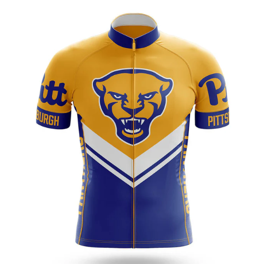 Customized University of Pittsburgh Cycling Kit Cycling Jersey For Men