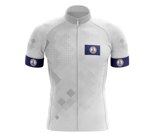 Customized Virginia Cycling Kit Cycling Jersey For Men