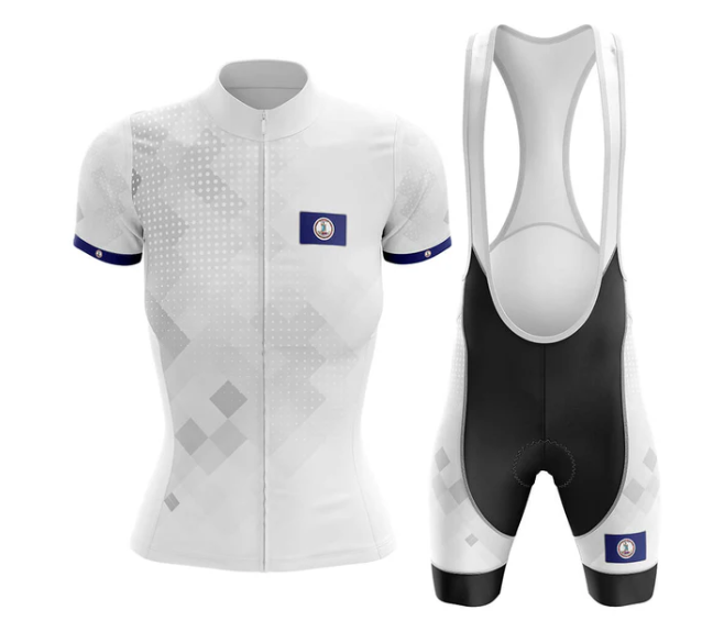 Customized Virginia Cycling Kit Cycling Jersey For Women