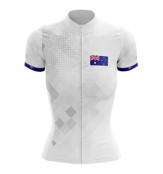 Personalized Australia Cycling Kit V1 Cycling Jersey For Women