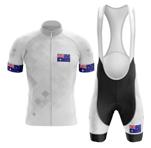 Personalized Australia Cycling Kit Cycling Jersey For Men