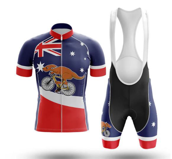 Personalized Australia Cycling  v33 Kit Cycling Jersey For Men