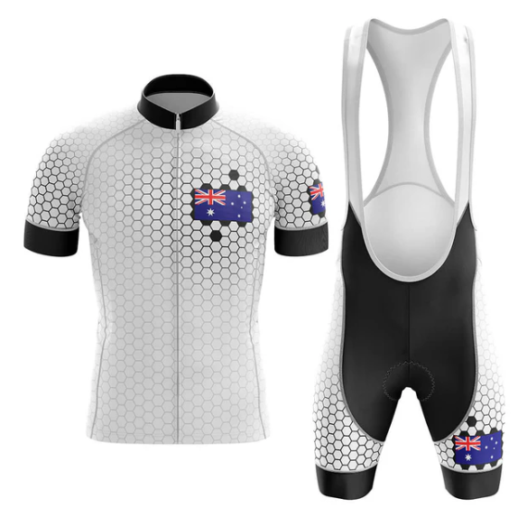 Personalized Australia Cycling  v34 Kit Cycling Jersey For Men