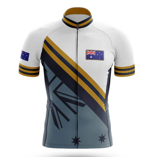 Personalized Australia Cycling  v35 Kit Cycling Jersey For Men