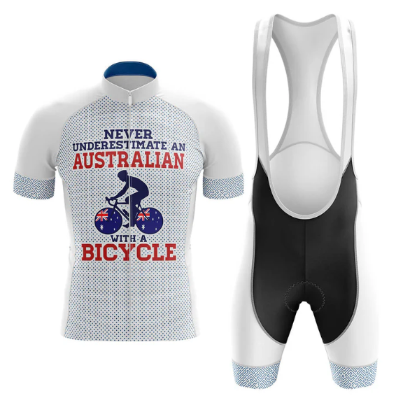 Personalized Australia Cycling  v37  Kit Cycling Jersey For Men