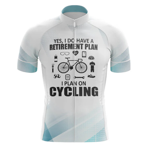 Retirement Plan Cycling Kit For Men