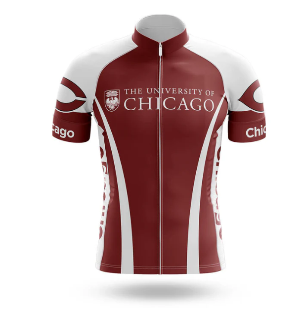 Customized Name University Of Chicago Cycling Kit For Men