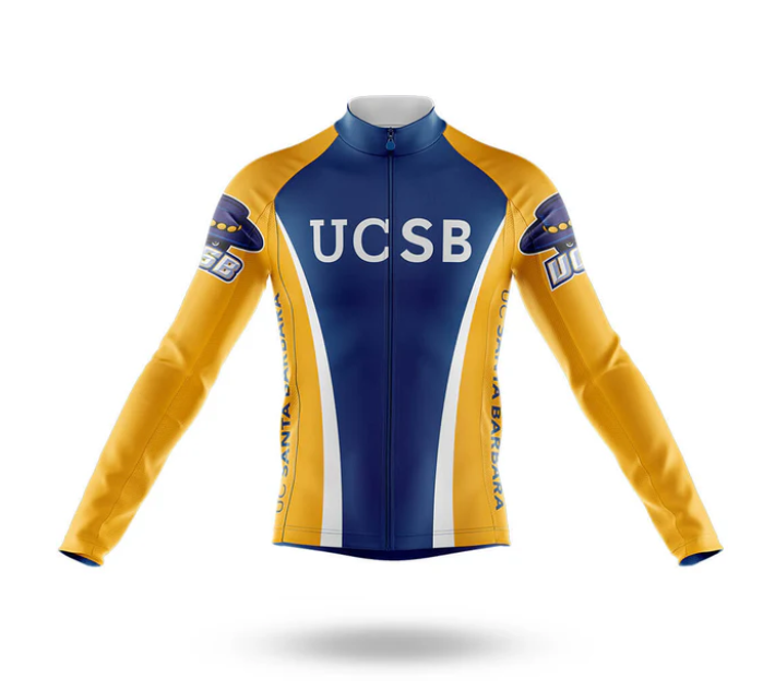 Customized Name University Of California Santa Barbara Cycling Kit For Men