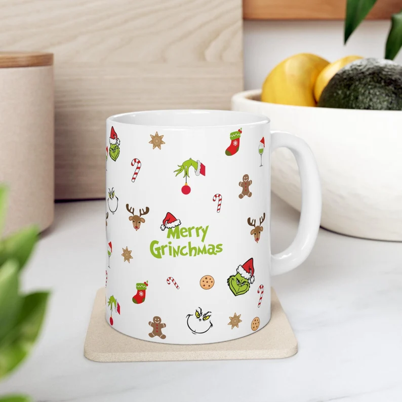 Christmas Mug, Christmas mugs, Winter mug, Holiday mug, Gifts for her, Christmas gifts