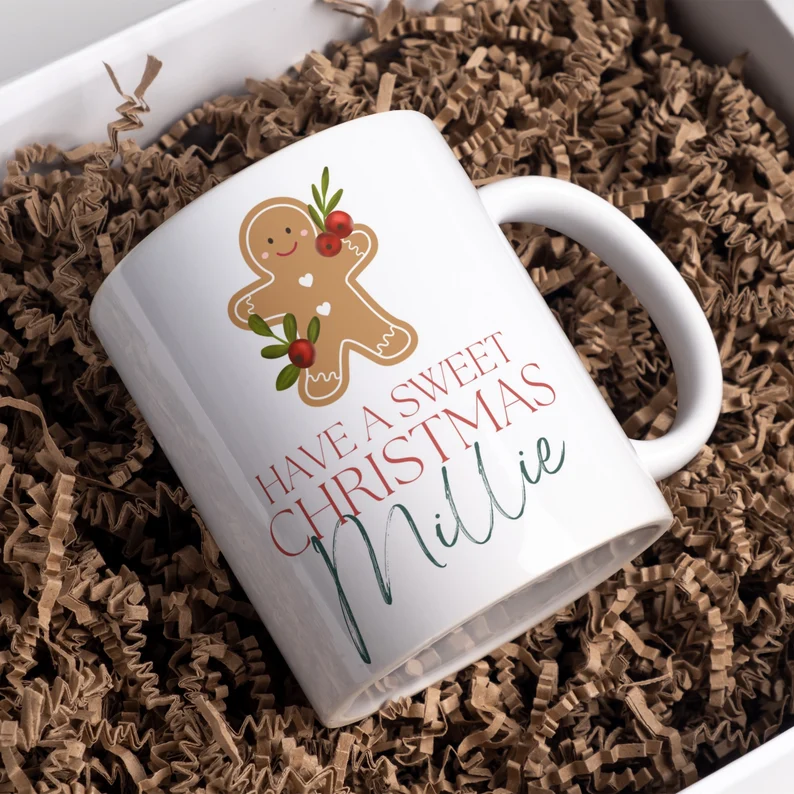 Personalized Christmas mugs, Winter mug, Holiday mug, Gifts for her, Christmas gifts