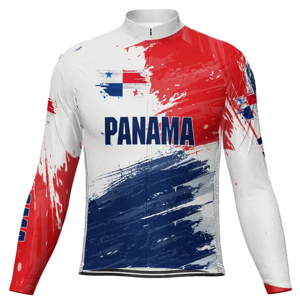 Customized Panama Long Sleeve Cycling Jersey for Men