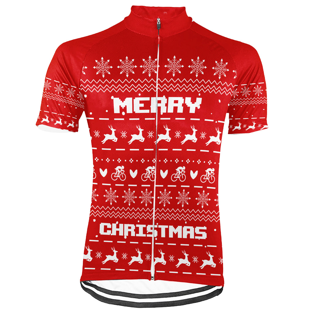 Customized Christmas Collection 3 Short Sleeve Cycling Jersey For Men And Women