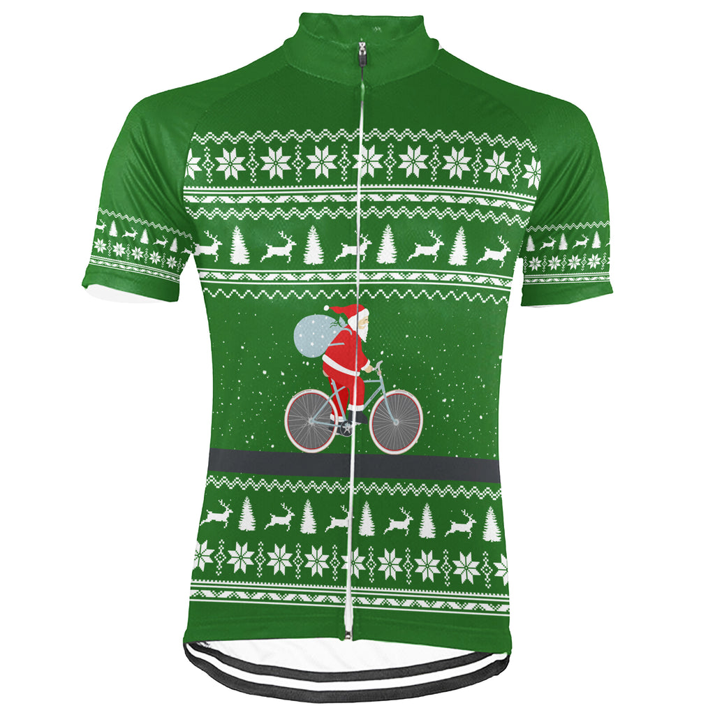 Customized Christmas Collection 3 Short Sleeve Cycling Jersey For Men And Women