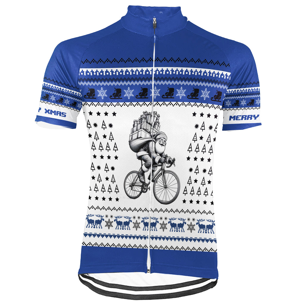 Customized Christmas Collection 2 Short Sleeve Cycling Jersey For Men And Women