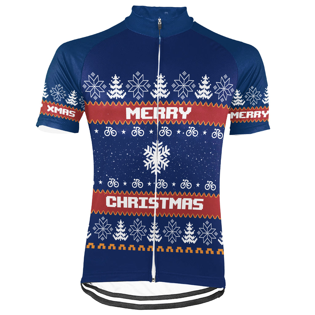 Customized Christmas Collection 2 Short Sleeve Cycling Jersey For Men And Women