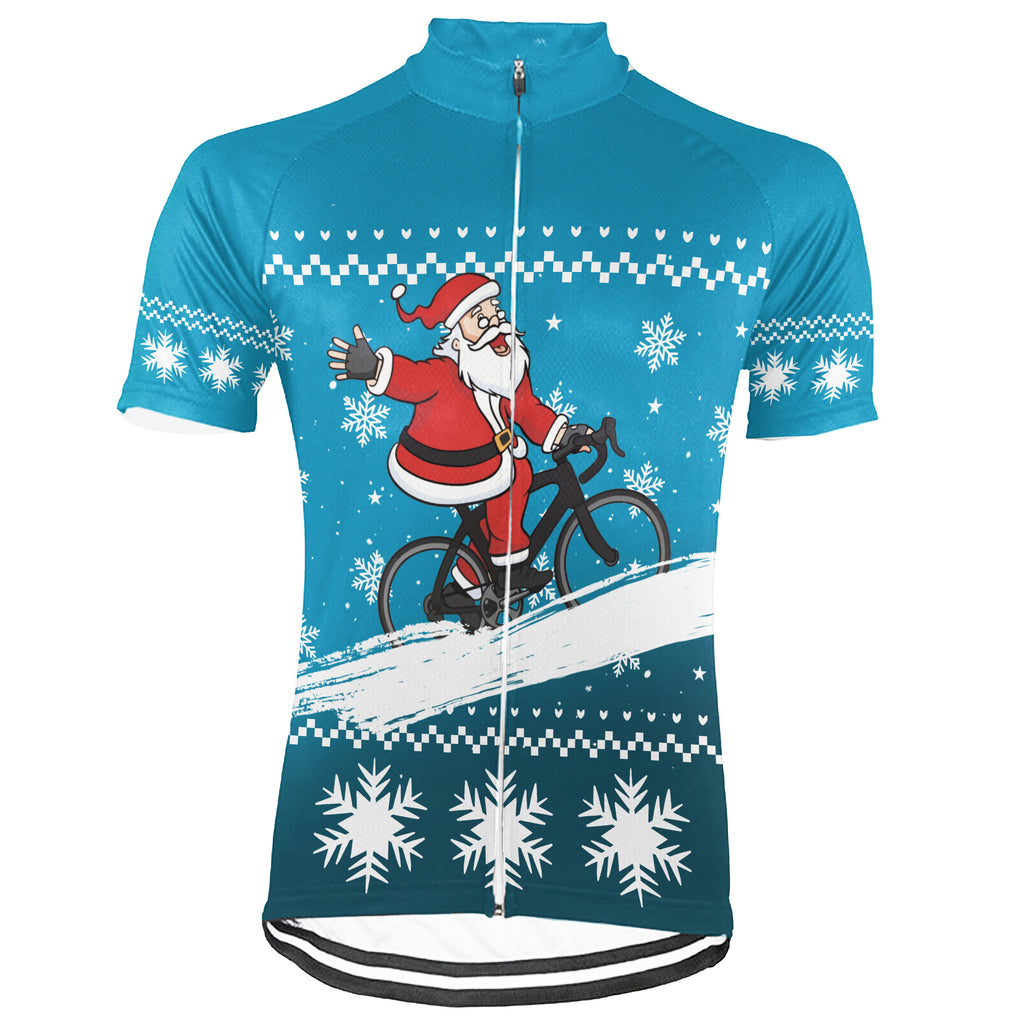 Customized Christmas Collection 1 Short Sleeve Cycling Jersey For Men And Women