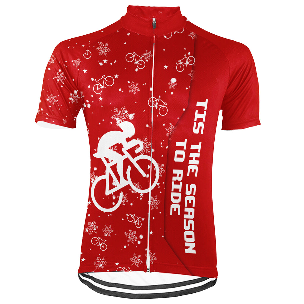 Customized Christmas Collection 1 Short Sleeve Cycling Jersey For Men And Women