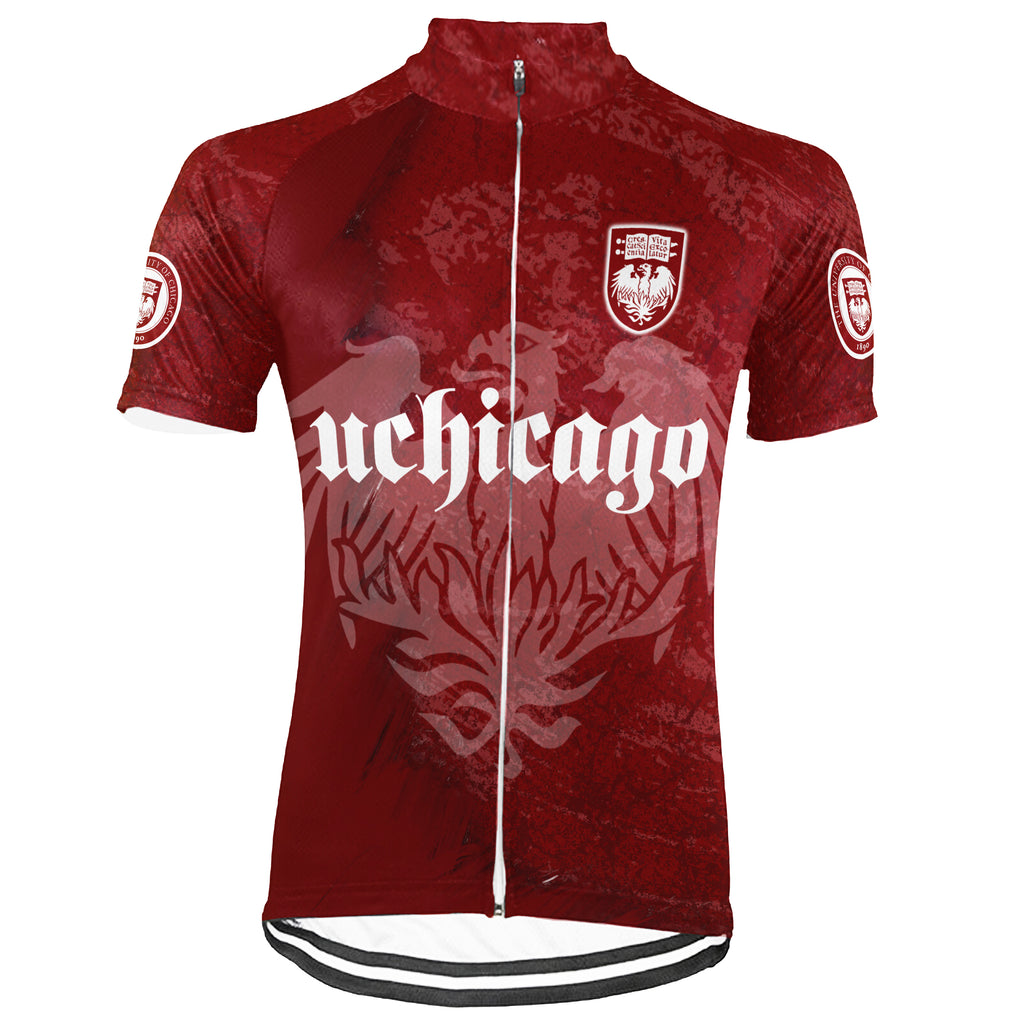 Customized Name University Of Chicago Cycling Kit For Men