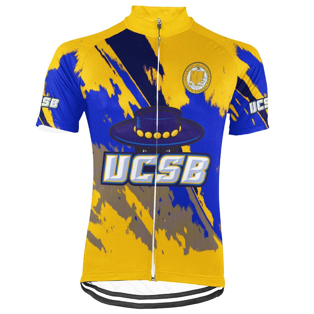 Customized Name University Of California Santa Barbara Cycling Kit For Men