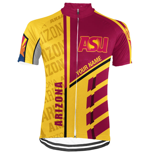 Customized Name Arizona State University ASU Cycling Kit For Men