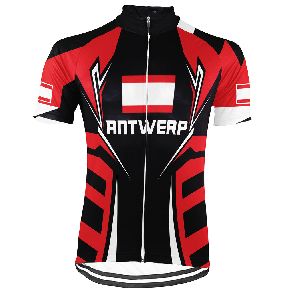 Customized Antwerp Short Sleeve Cycling Jersey for Men