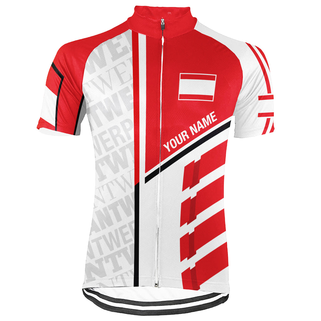 Customized Antwerp Short Sleeve Cycling Jersey for Men