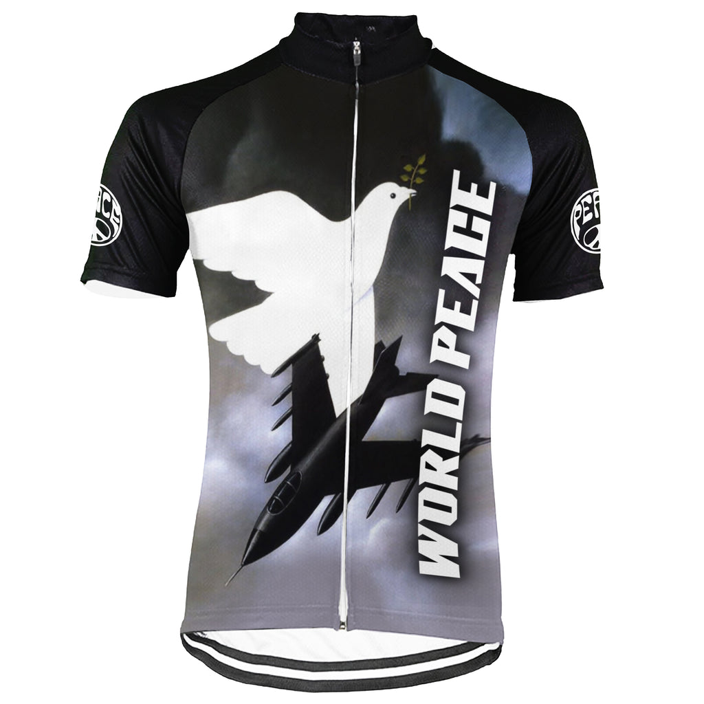 Customized PEACE Short Sleeve Cycling Jersey For Men and Women