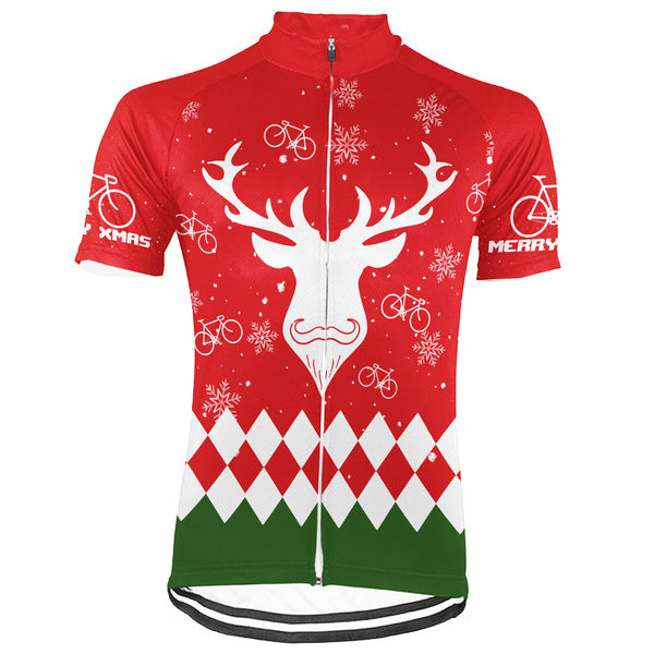 Customized Christmas Collection 3 Short Sleeve Cycling Jersey For Men And Women