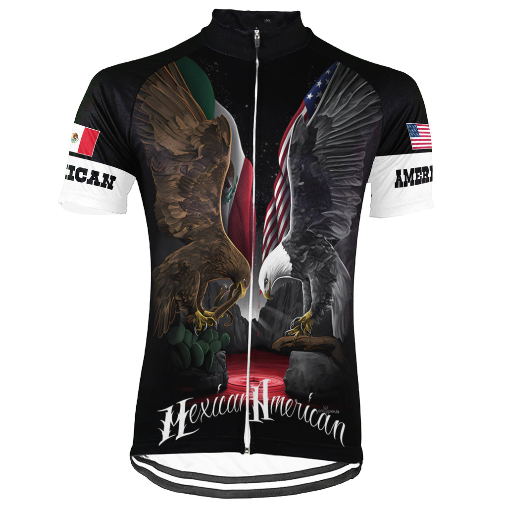 Customized Mexican American Cycling Jersey For Men